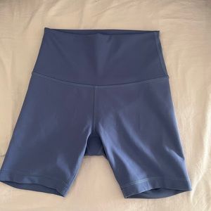 Lululemon wunder train shorts 6 inch water drop color
